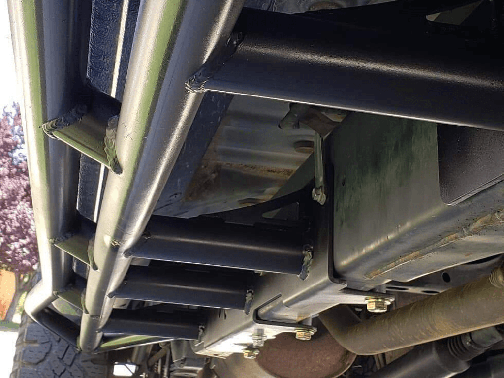 Cali Raised Bolt On Trail Edition Rock Sliders For 2005-2023 Toyota Tacoma USA Made
