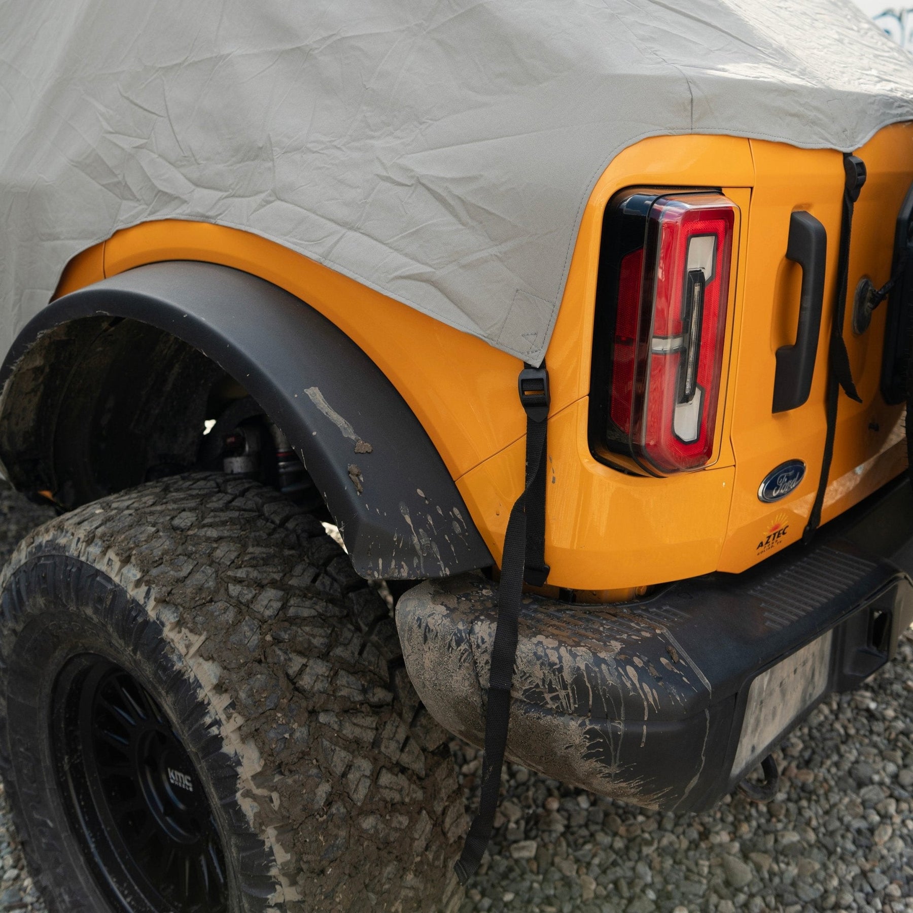 Smittybilt Climate Cab Cover for 2021+ Ford Bronco 4-Door UV & Weather Protection