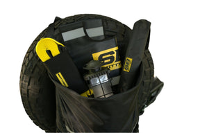 Smittybilt Universal Fit Spare Tire Trash / Storage Bag - Fits up to 40" Tire