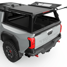 OPENROAD Bolt On Bed Cap with Sliding Side and Front Windows for 2024-2026 Toyota Tacoma