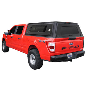 OVS Expedition PRO+ Stainless Steel Truck Cap with Full Windows for 2021-2026 Ford F-150 6.5ft Bed