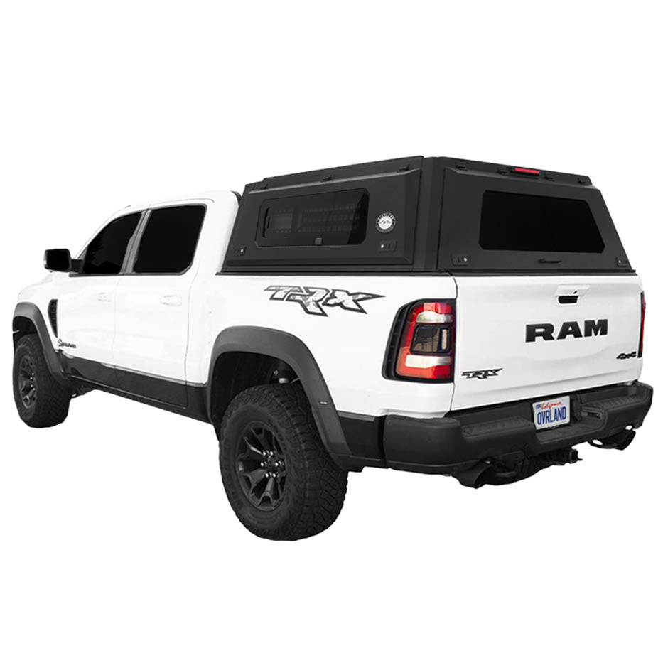 OVS Expedition PRO+ Stainless Steel Truck Cap with Full Windows for 2019-2026 Ram 1500