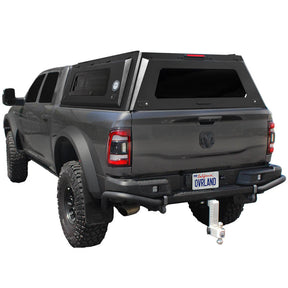 OVS Expedition PRO+ Stainless Steel Truck Cap with Full Windows for 2009-2026 Ram 2500/3500