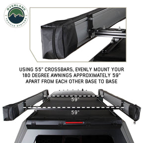OVS Nomadic Complete 360 Degree Shade Awning with Bracket Kit - Recon Recovery