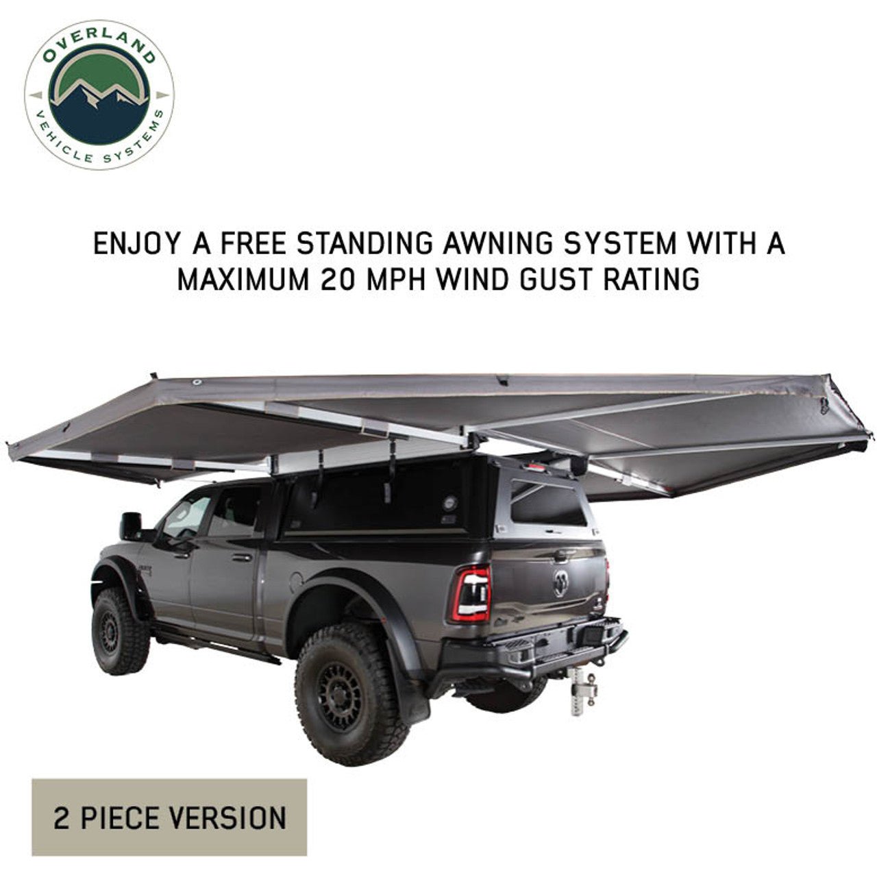 OVS Nomadic Complete 360 Degree Shade Awning with Bracket Kit - Recon Recovery