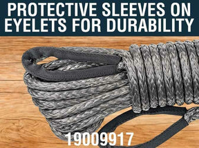 OVS Brute 3/8" × 50′ Winch Line Extension – 20,000 lb Synthetic Rope