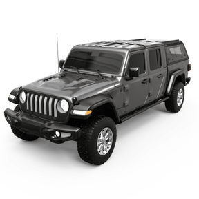OPENROAD Bolt On Bed Cap with Sliding Side and Front Windows for 2019+ Jeep Gladiator JT