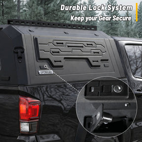 Openroad Aluminum Light Weight Modular Truck Cap for 2016-2023 Toyota Tacoma 5ft Bed