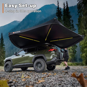 Openroad 270 Degree Free Standing Overland Awning With LEDs & Mounting Hardware