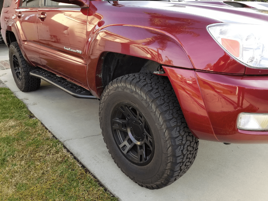 Cali Raised Bolt On Rock Sliders For 2003-2009 Toyota 4Runner - Recon Recovery
