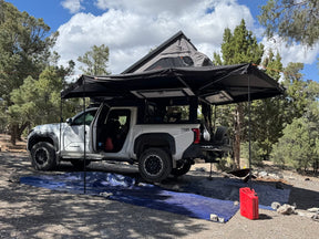 Openroad Plus Size 270 Degree Free Standing Overland Awning With LEDs & Mounting Hardware