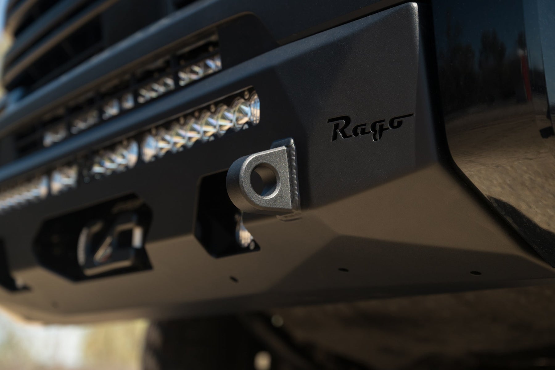 Rago Fabrication Center Mount Winch Front Bumper for 2022-2026 Toyota Tundra - Recon Recovery
