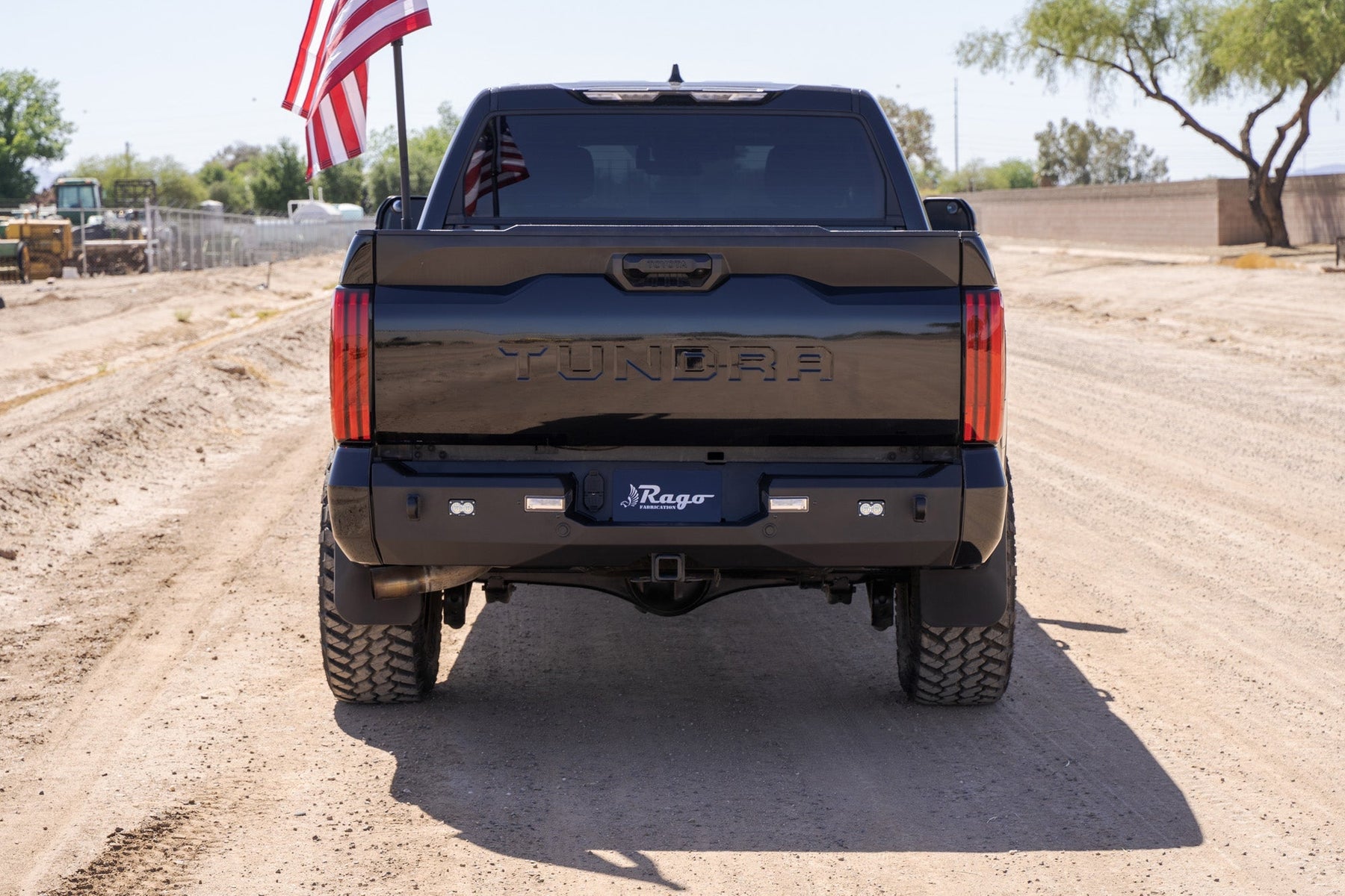 Rago Fabrication High Clearance Rear Bumper for 2022-2026 Toyota Tundra - Recon Recovery