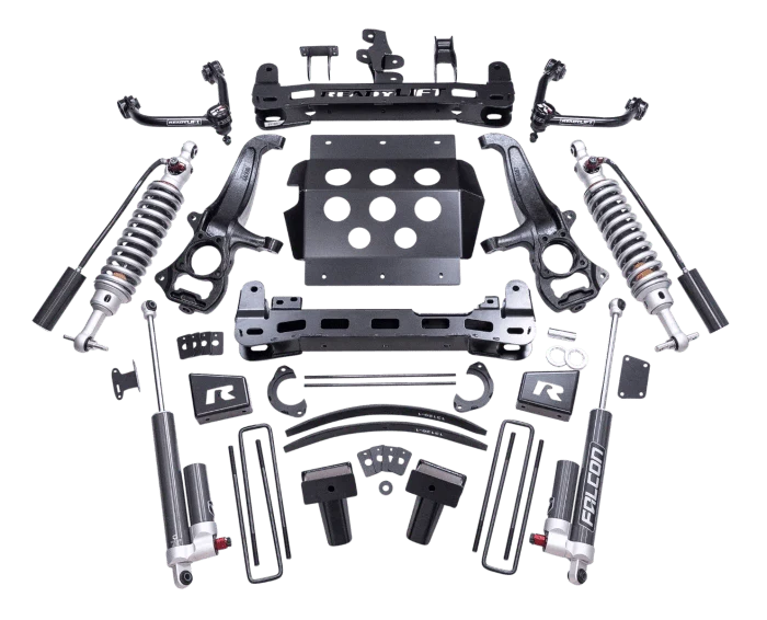 ReadyLIFT 8" MAX3.3 Suspension System with Falcon Adjustable Shocks for 2019-2024 Chevrolet/GMC Silverado 1500/Sierra 1500