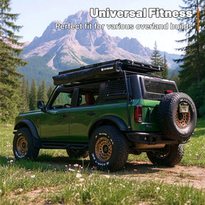 Openroad 180 Degree Free Standing Overland Awning With LEDs & Mounting Hardware
