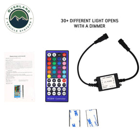 4 Piece Universal Bed Cap & Tent LED Light Kit – Plug & Play RGBWW Camping Lights