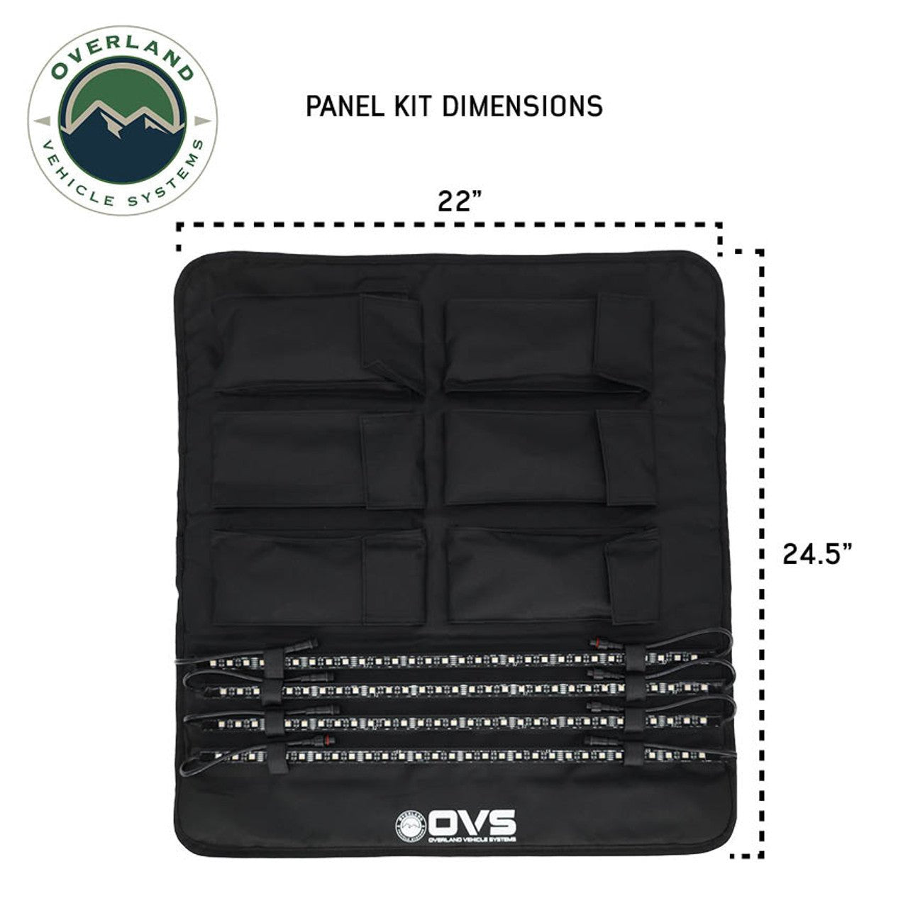 OVS 4 Piece Universal LED Light Kit – Plug & Play RGBWW Awning Lights