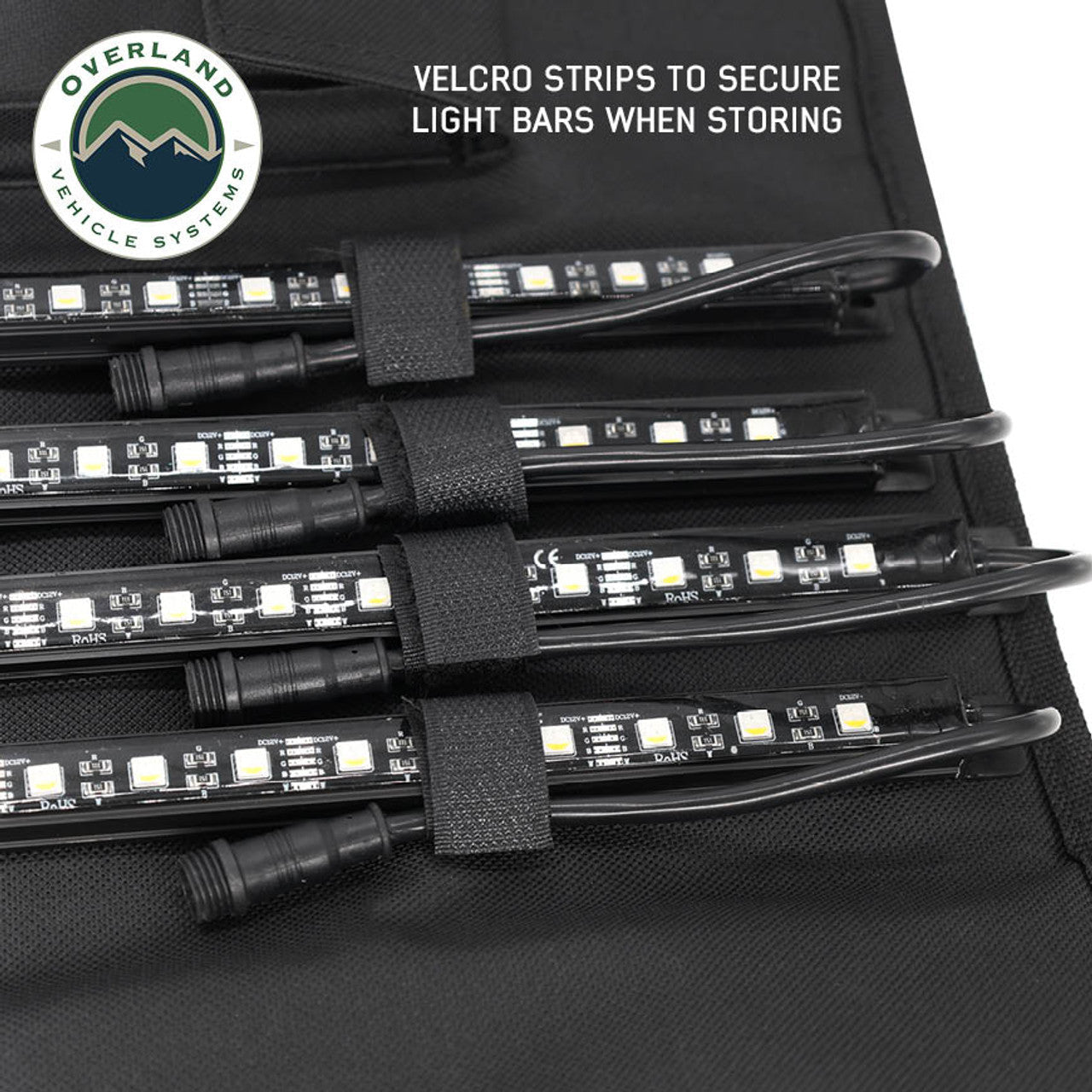 4 Piece Universal Bed Cap & Tent LED Light Kit – Plug & Play RGBWW Camping Lights
