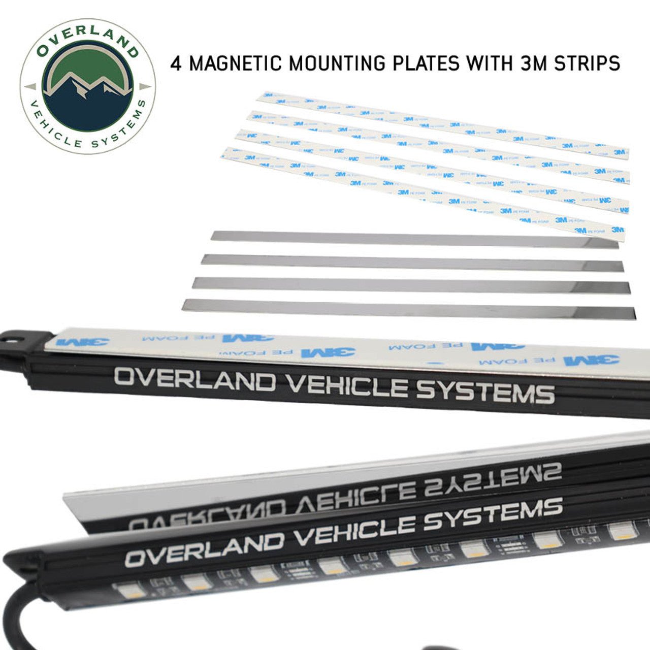 OVS 4 Piece Universal LED Light Kit – Plug & Play RGBWW Awning Lights