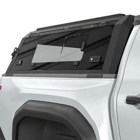 OPENROAD Bolt On Bed Cap with Sliding Side and Front Windows for 2024-2026 Toyota Tacoma