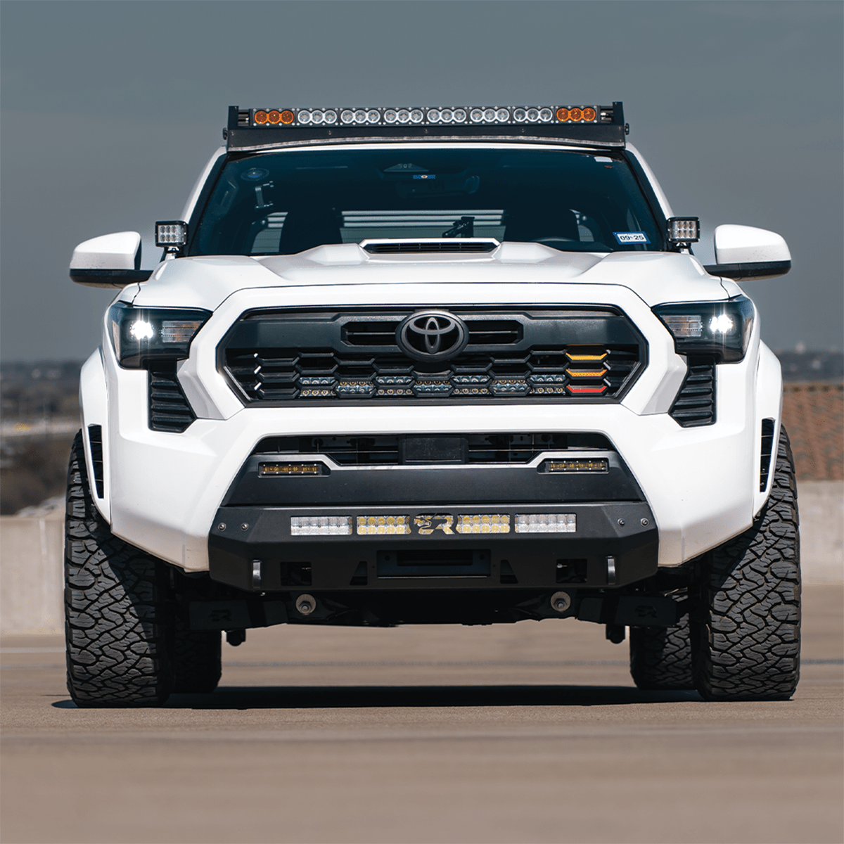 Cali Raised Mid Width Stealth Bumper For 2024+ Tacoma - USA Made