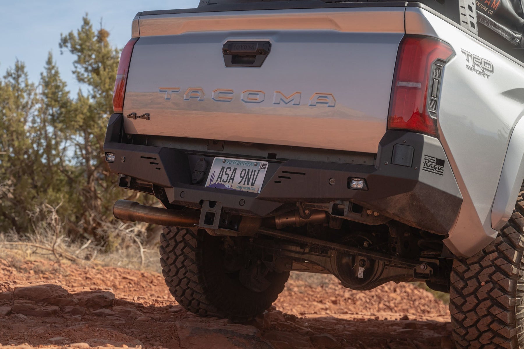 Rago Fabrication High Clearance Rear Bumper for 2024-2026 Toyota Tacoma - Recon Recovery