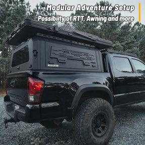 Openroad Aluminum Light Weight Modular Truck Cap for 2016-2023 Toyota Tacoma 5ft Bed