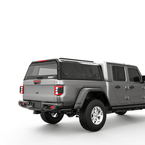 OPENROAD Bolt On Bed Cap with Sliding Side and Front Windows for 2019+ Jeep Gladiator JT