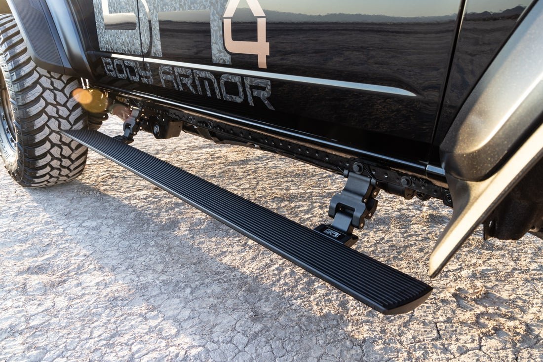 Body Armor 4x4 E-Power Drop Down Running Boards Steps for 2022-2024 Ford Lightning