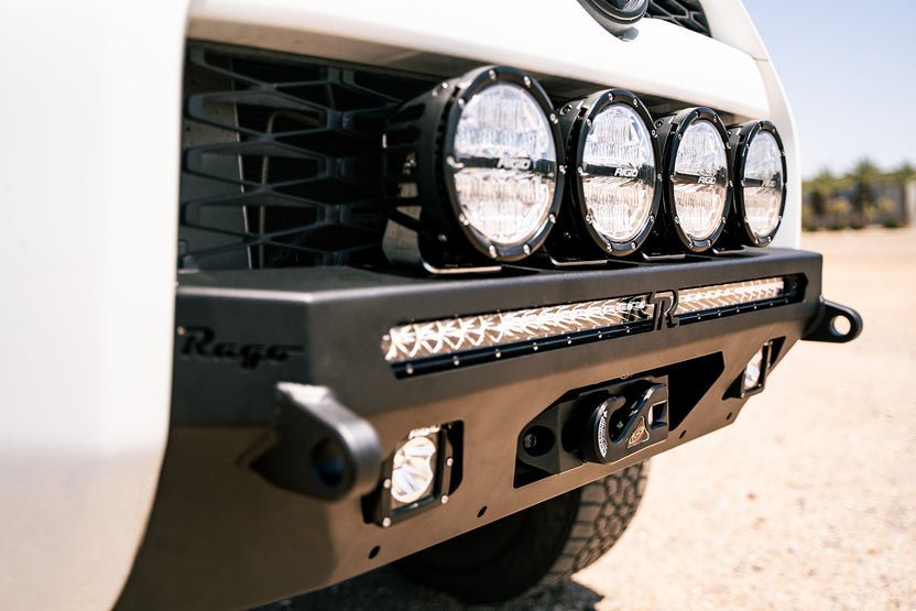 Rago Fabrication Center Mount Winch Bumper for 2014-2024 Toyota 4Runner - Recon Recovery