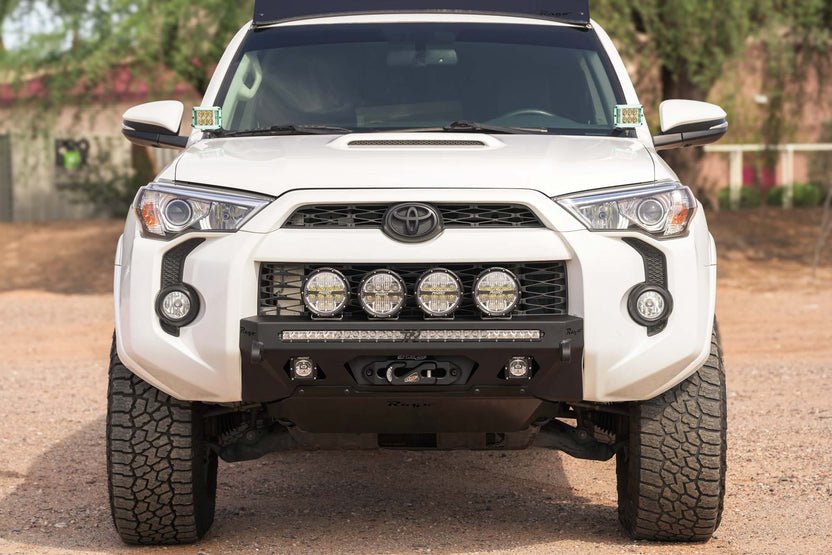 Rago Fabrication Center Mount Winch Bumper for 2014-2024 Toyota 4Runner - Recon Recovery