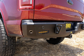 SmittyBilt Adventure Series Bolt On Rear Bumper for 2015-2024 Ford F-150