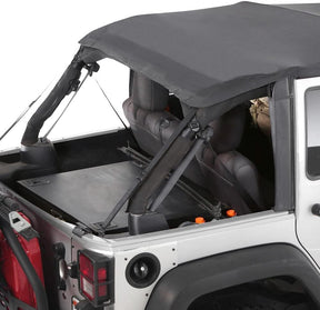 Smittybilt Bowless Combo Soft Top For 07-18 Jeep Wrangler JK 2 Door- Recon Recovery