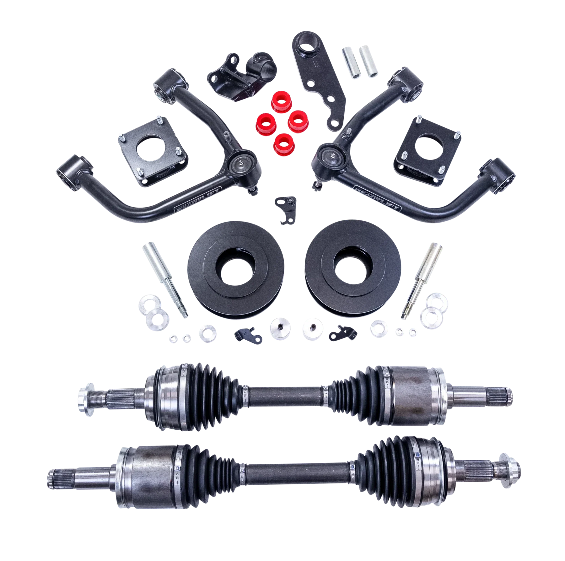 ReadyLIFT 3.0" SST Lift Kit Front with 1.25" Rear with Upper Control Arms with CV Axle for 2022-2026 Toyota Tacoma