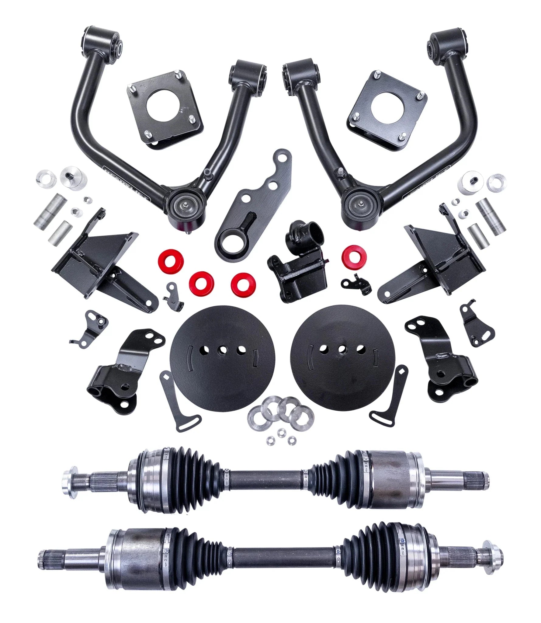 ReadyLIFT 3" SST Lift Kit equipped with Load-Leveling Rear Height Control Air Suspension or Adaptive Variable Suspension (AVS) and CV Axle for 2022-2026 Toyota Tacoma