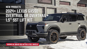 ReadyLIFT 1.5" SST Lift Kit for 2024-2026 Lexus GX550 Overtrail Overtrail+