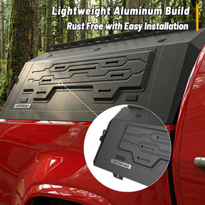 Openroad Aluminum Light Weight Modular Truck Cap for 2015-2022 GM Colorado & Canyon 5ft Bed