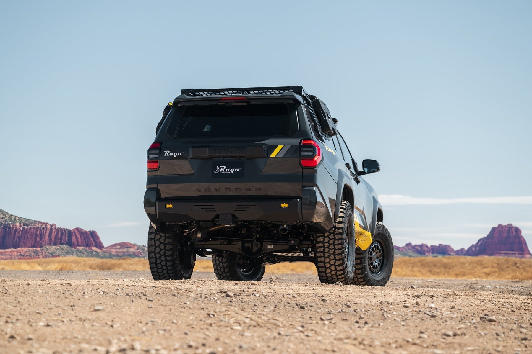 Rago Fabrication Center Mount Rear Bumper for 6th Gen 2025-2026 Toyota 4Runner - Recon Recovery