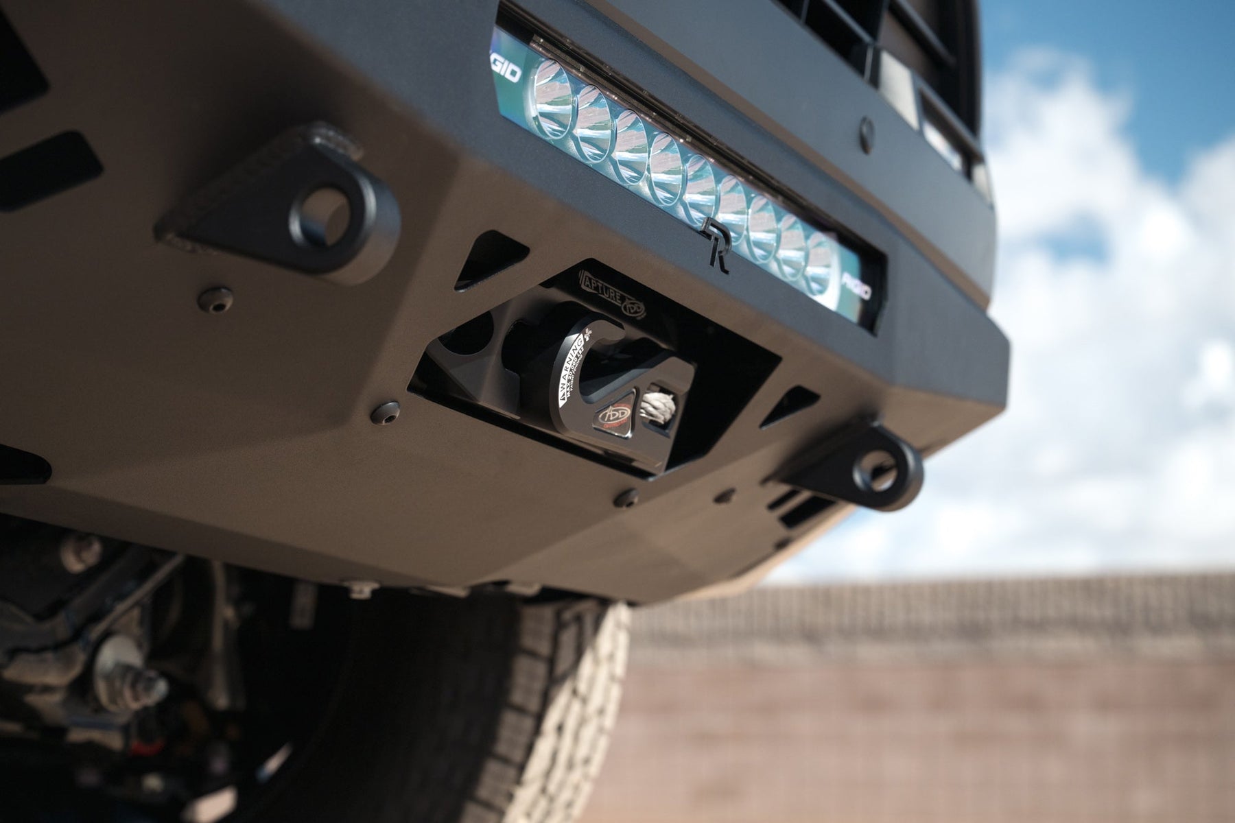 Rago Fabrication Center Mount Winch Front Bumper for 6th Gen 2025+ Toyota 4Runner
