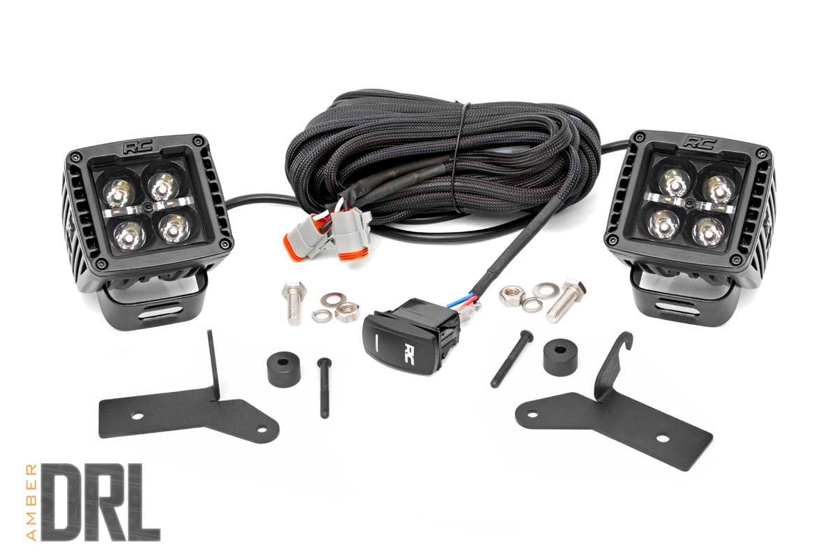 Rough Country LED Light Kit for 2018-2026 Jeep Gladiator JT/Wrangler JL