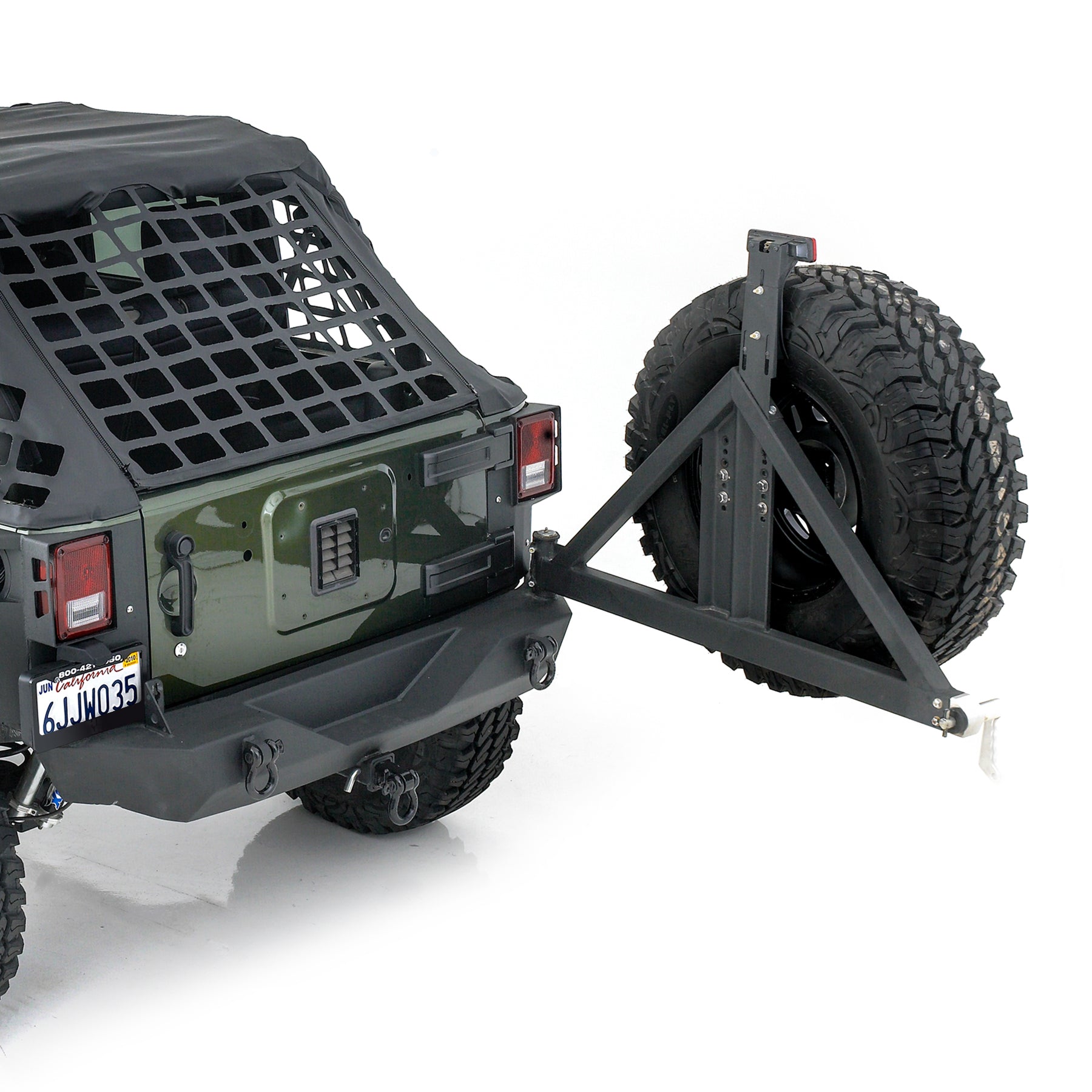 Smittybilt XRC Gen1 Rear Bumper for 2007-2018 Jeep Wrangler JK