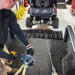 WARN Drill Winch – 750 lb Portable Drill-Powered Winch | Lightweight & Versatile