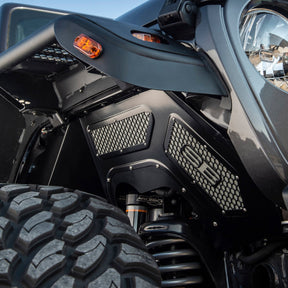Smittybilt Aluminum Inner Fender Liner Kit For 2018-2026 Jeep Wrangler JL - (Front & Rear)
