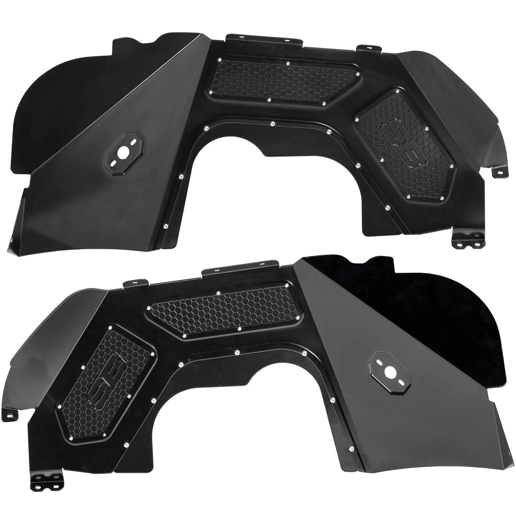Smittybilt Aluminum Inner Fender Liner Kit For 2018-2026 Jeep Wrangler JL - (Front & Rear)