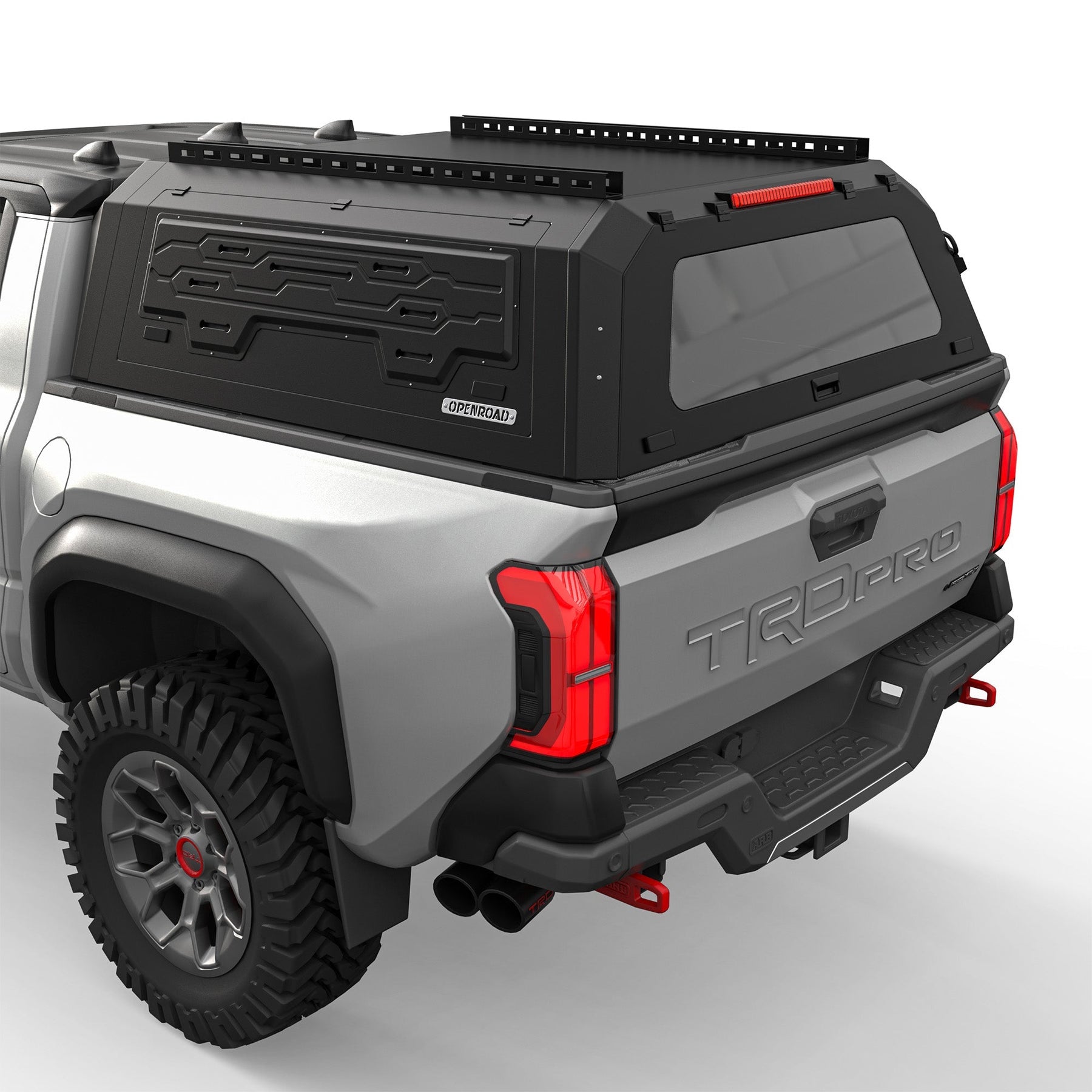 Openroad Aluminum Light Weight Modular Truck Cap for 2024-2026 Toyota Tacoma 6ft Bed