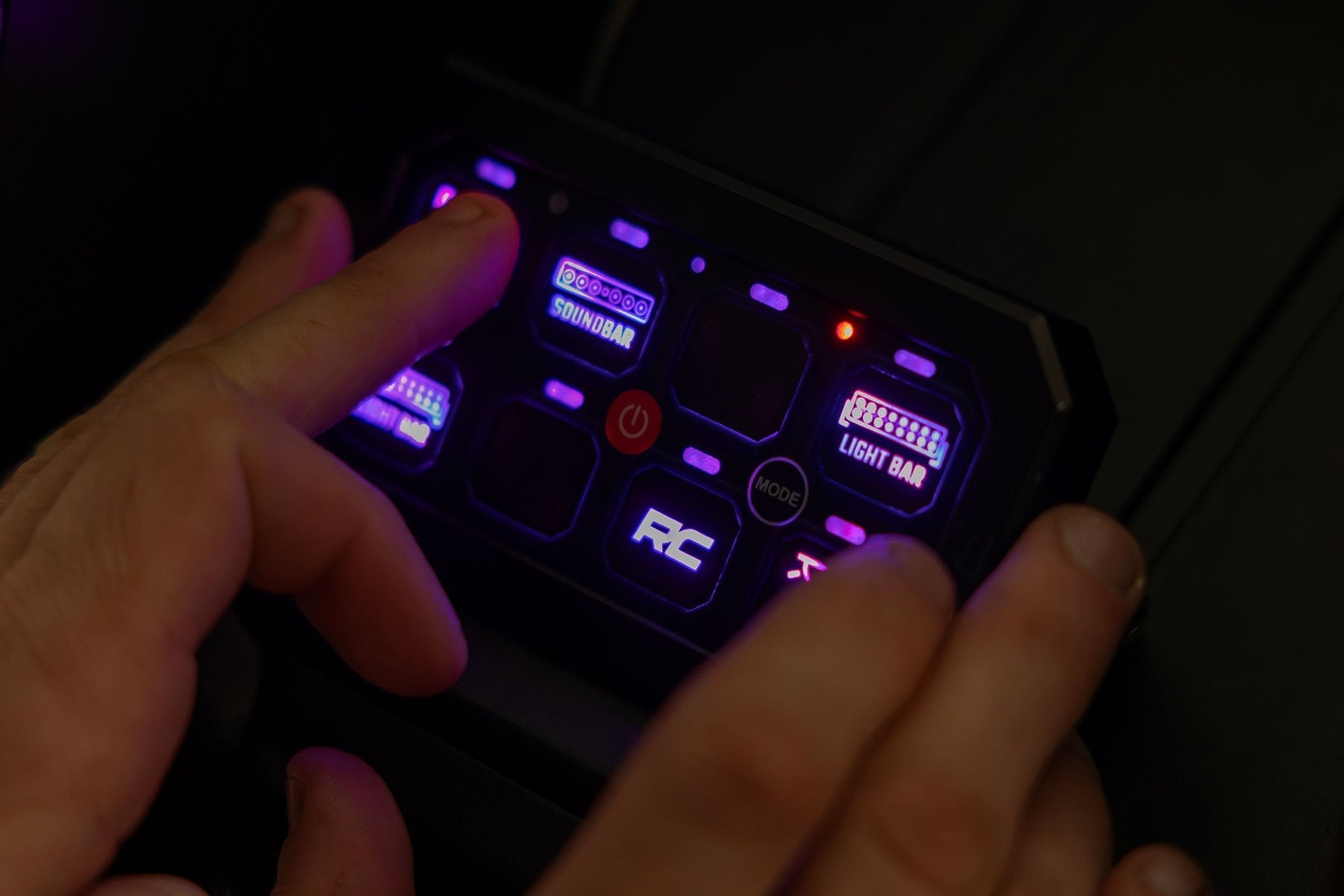Rough Country 8-Gang Bluetooth Switch Panel & Multi-Light Controller | 70970