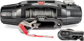 WARN ZEON XD 10-S Winch – Fastest Line Speed | IP68K Waterproof Synthetic Rope