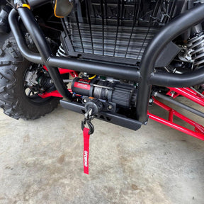 OPENROAD 4,500lbs 12V UTV SxS Wireless Electric Winch with Synthetic Rope - IP68 Rated