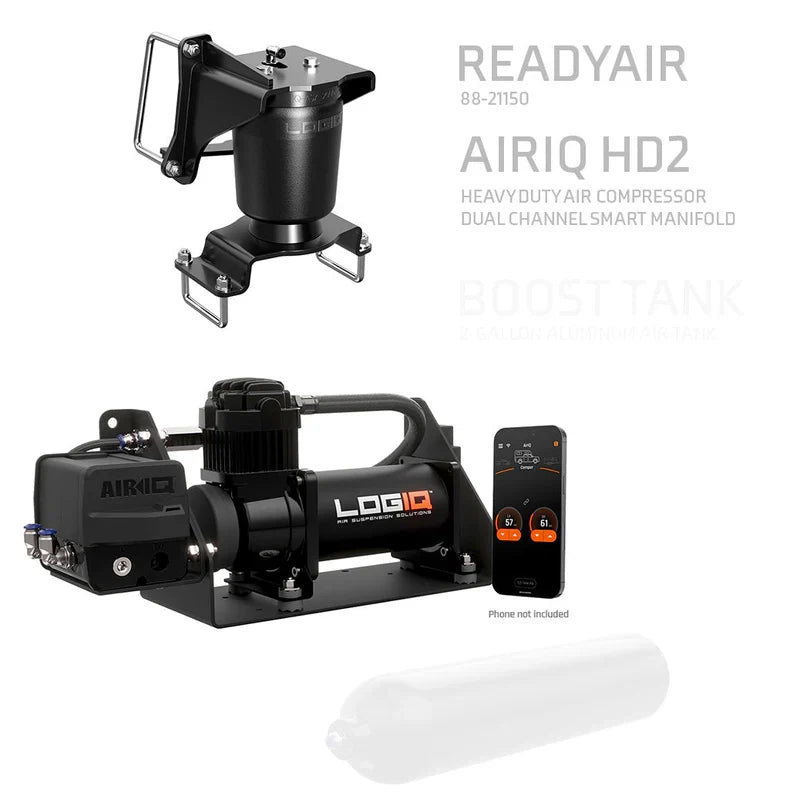 LOGIQ Ready Air Load Leveling Air Spring Kit for 2015-2026 Ford F-150 - Recon Recovery