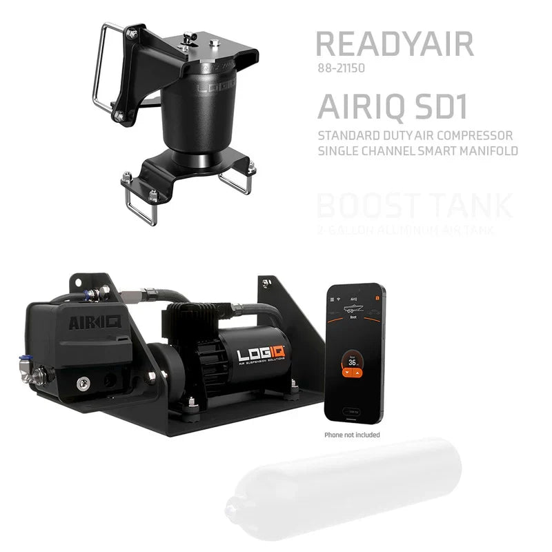 LOGIQ Ready Air Load Leveling Air Spring Kit for 2015-2026 Ford F-150 - Recon Recovery